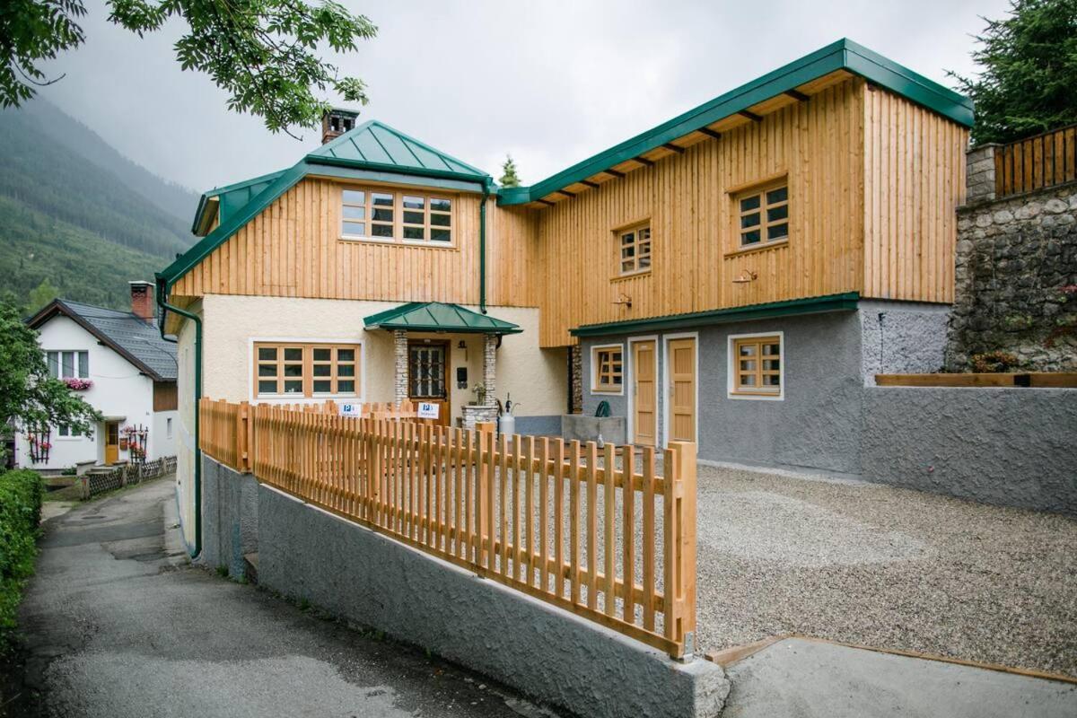 Apartment Aussee- Beletage Salzherrenhof- Kueche, Wlan, Netflix 巴特奥塞 外观 照片