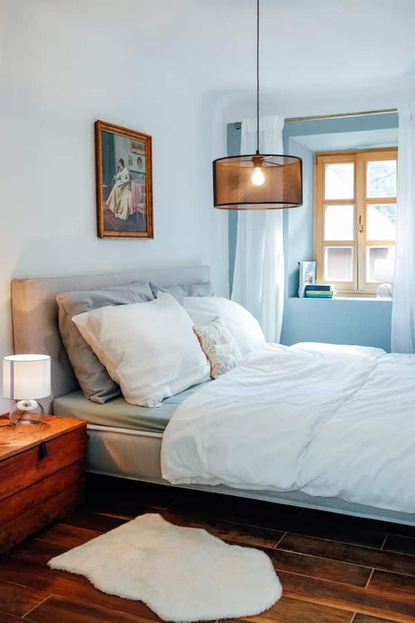 Apartment Aussee- Beletage Salzherrenhof- Kueche, Wlan, Netflix 巴特奥塞 外观 照片