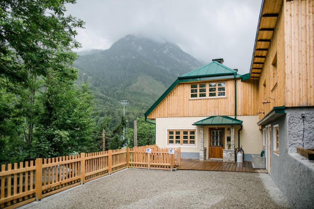 Apartment Aussee- Beletage Salzherrenhof- Kueche, Wlan, Netflix 巴特奥塞 外观 照片