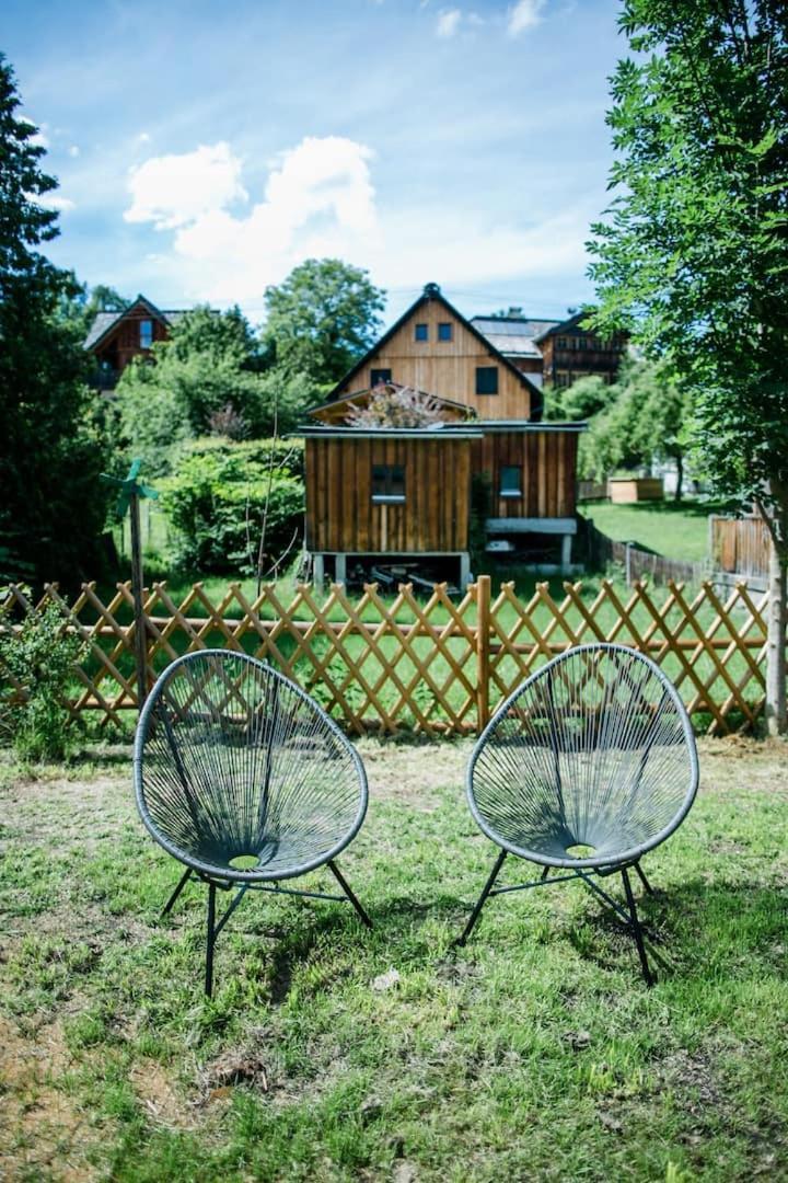 Apartment Aussee- Beletage Salzherrenhof- Kueche, Wlan, Netflix 巴特奥塞 外观 照片